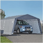 Abri Garage-In-A-Box à toit en pente, 12 x 20 x 8 pi