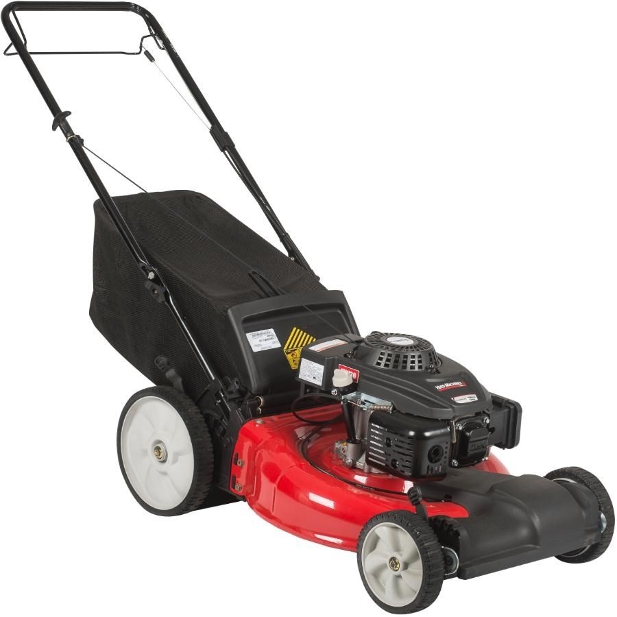 Tondeuse à Gazon Thermique Lehmann 146cm³ - 42cm Largeur De Coupe - Autotractée - Panier 40L - 5 Hauteurs Réglables