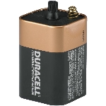 Pile alcaline 6 V à ressort pour lanterne