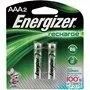 Paquet de 2 piles rechargeables NiMH AAA