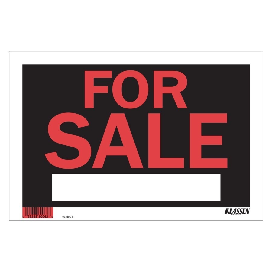 Affiche de 8 po x 12 po, For Sale