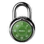 Cadenas à combinaison de 1-7/8 po, transparent