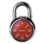 Cadenas à combinaison de 1-7/8 po, transparent