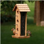 Mangeoire à oiseaux à 6 perchoirs, capacité de 2 lb