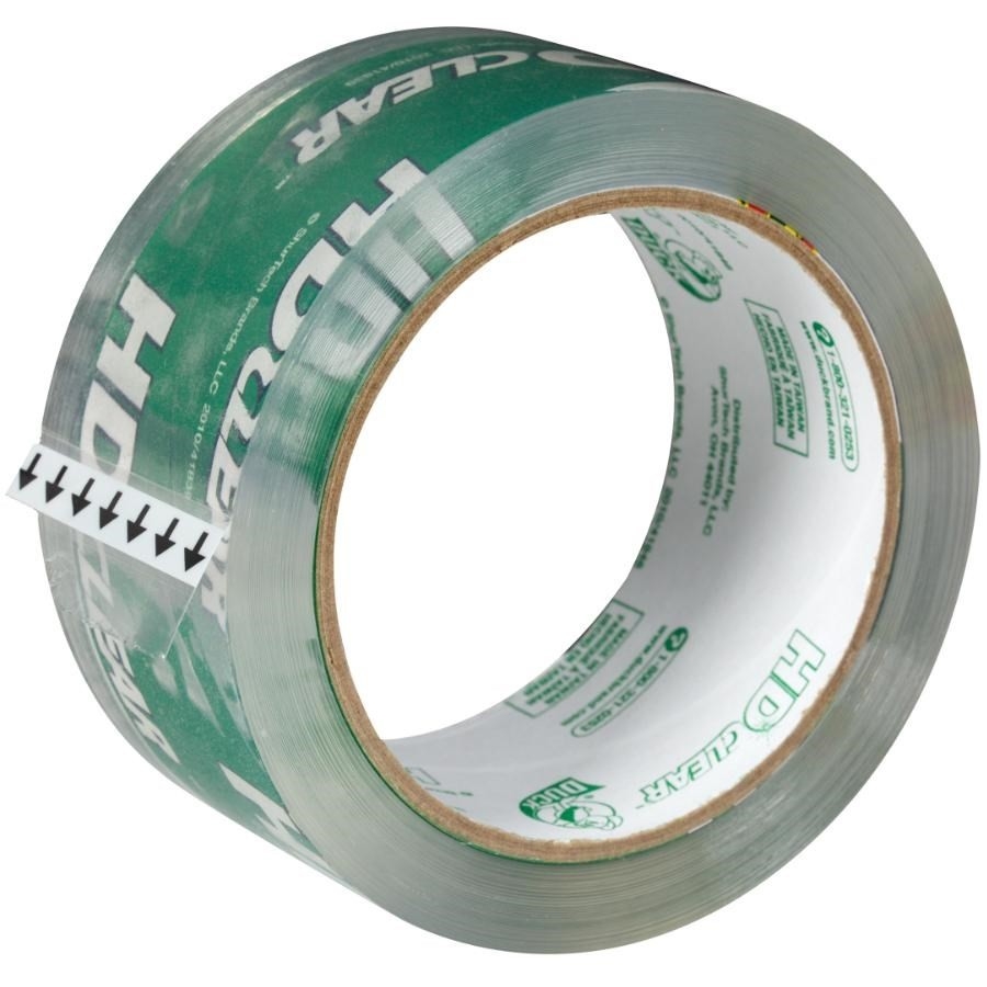 Ruban d'emballage et d'empaquetage robuste et transparent, 48 mm x 50 m