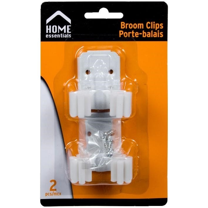 Command Support Pince Pour Balai Blanc