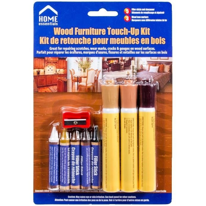 Kit De 6 Stylos Correcteurs Pour Meubles En Bois - Multi-couleurs, Masque Rayures Et éraflures