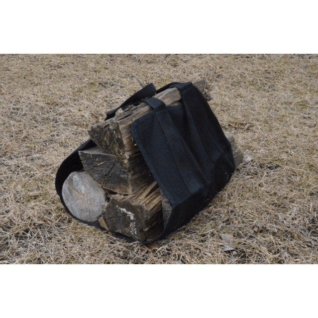 Porte-bûches XXL En Toile Avec 2 Poignées, 58 X 28 X 45 Cm