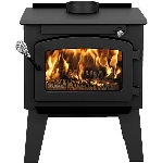 Poêle à bois Spark homologué EPA noir