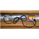 Ventilateur auxiliaire pour conduit de ventilation de 5 po de diamètre, avec cordon