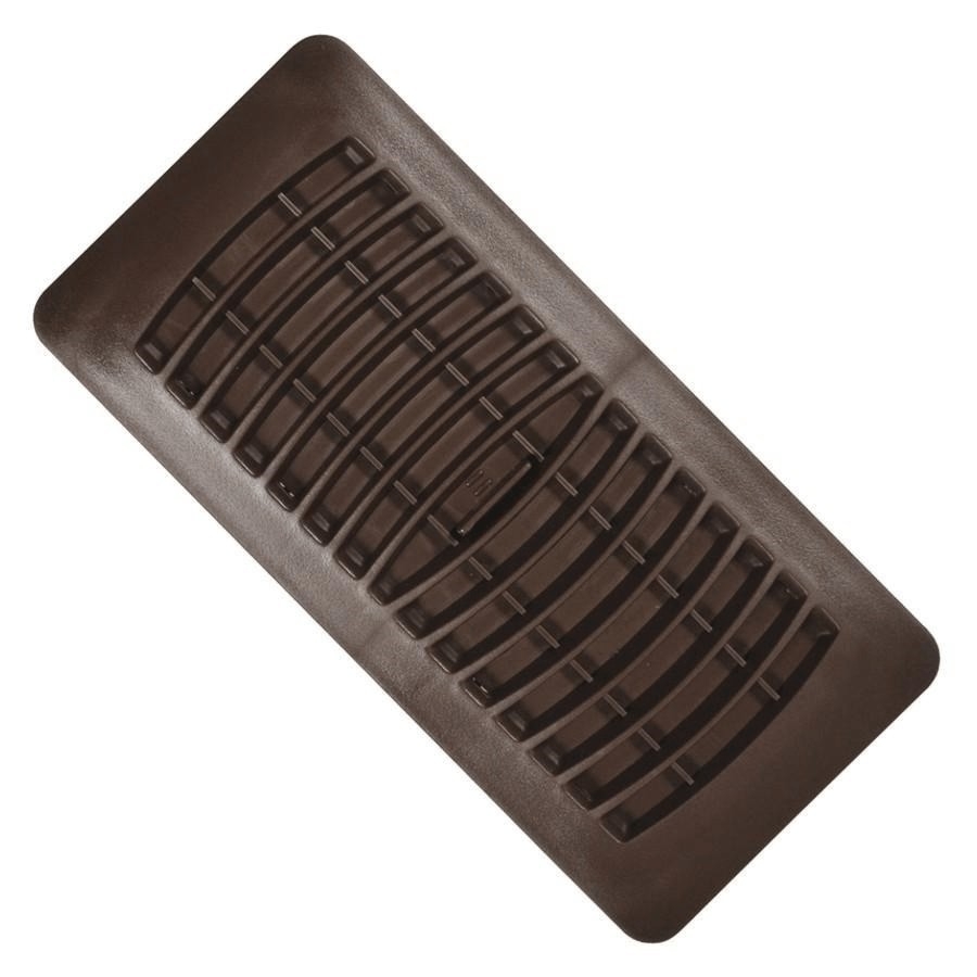 Grille de plancher brune en poly, 2-1/4 x 12 po