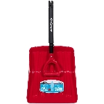 Pelle à neige en poly et lame de 13,9 po avec manche pliable en acier