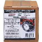 Paquet de 2 chaînes à pneu de 15 po hauteur x 5 po largeur pour souffleuse à neige