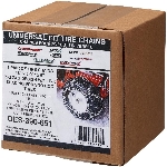 Paquet de 2 chaînes à pneu de 15 po hauteur x 5 po largeur pour souffleuse à neige