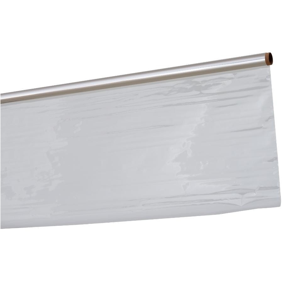 Rouleau de papier d'emballage cellophane transparent de 30 po x 60 po pour panier-cadeau