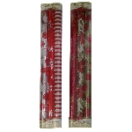 Paquet de 3 rouleaux de papier d'emballage de cadeaux métallisé de 30 po x 100 po, motifs variés