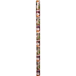 Rouleau de papier d'emballage extra large de 40 po x 600 po, motifs variés