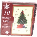 Paquet de 10 cartes de Noël, styles variés