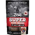 Barres de friandise pour chien, boeuf avec baies et graines de lin, 170 g