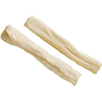 Paquet de 2 rouleaux pour chien, en cuir Dentist Best, 8 po