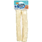 Paquet de 2 rouleaux pour chien, en cuir Dentist Best, 8 po