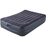 Matelas pneumatique surélevé, grand 2 places avec pompe et orei