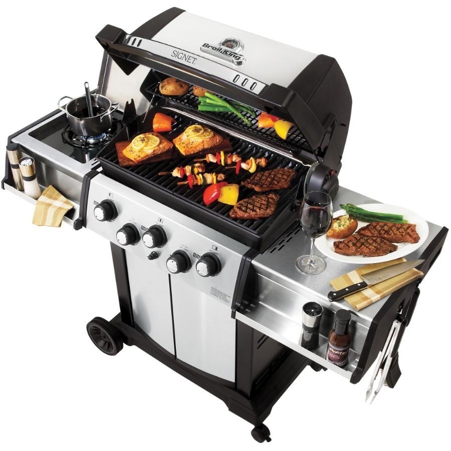 Barbecue au propane 390 de 65 000 BTU à 3 brûleurs + 1 b