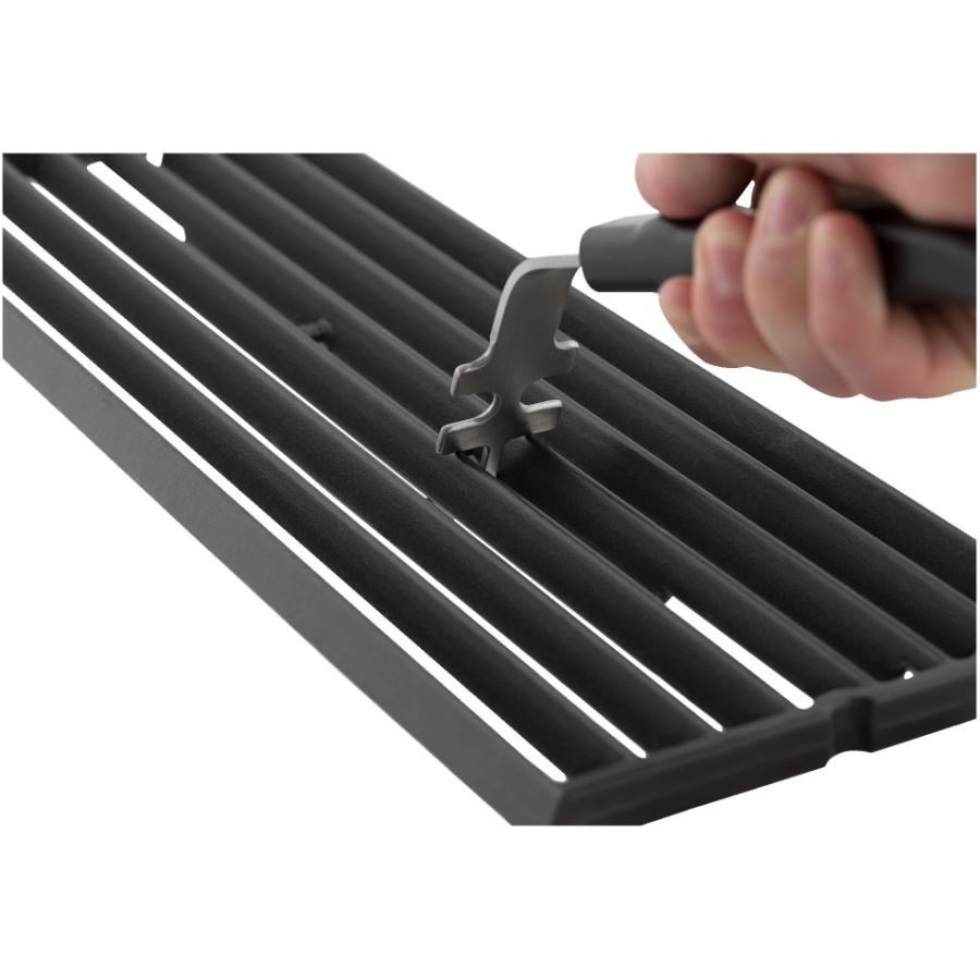 Pince Magique Eurowebb Pour Barbecue - Inox 40 Cm - Retournement Auto Des Grillades