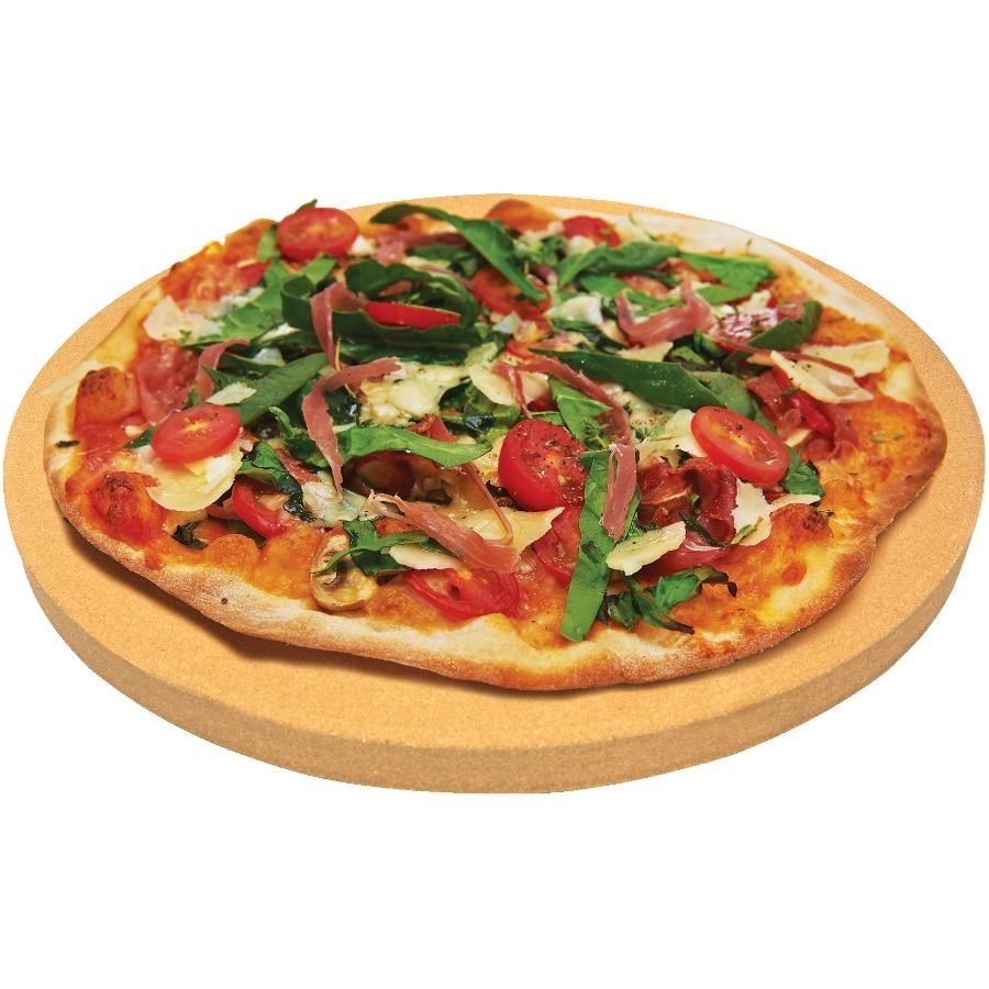 Pierre à Pizza Extra Épaisse 305x305x10mm - Cuisson Four Barbecue Grill Parfaite
