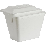 Glacière en mousse de 26 pintes avec couvercle coulissant