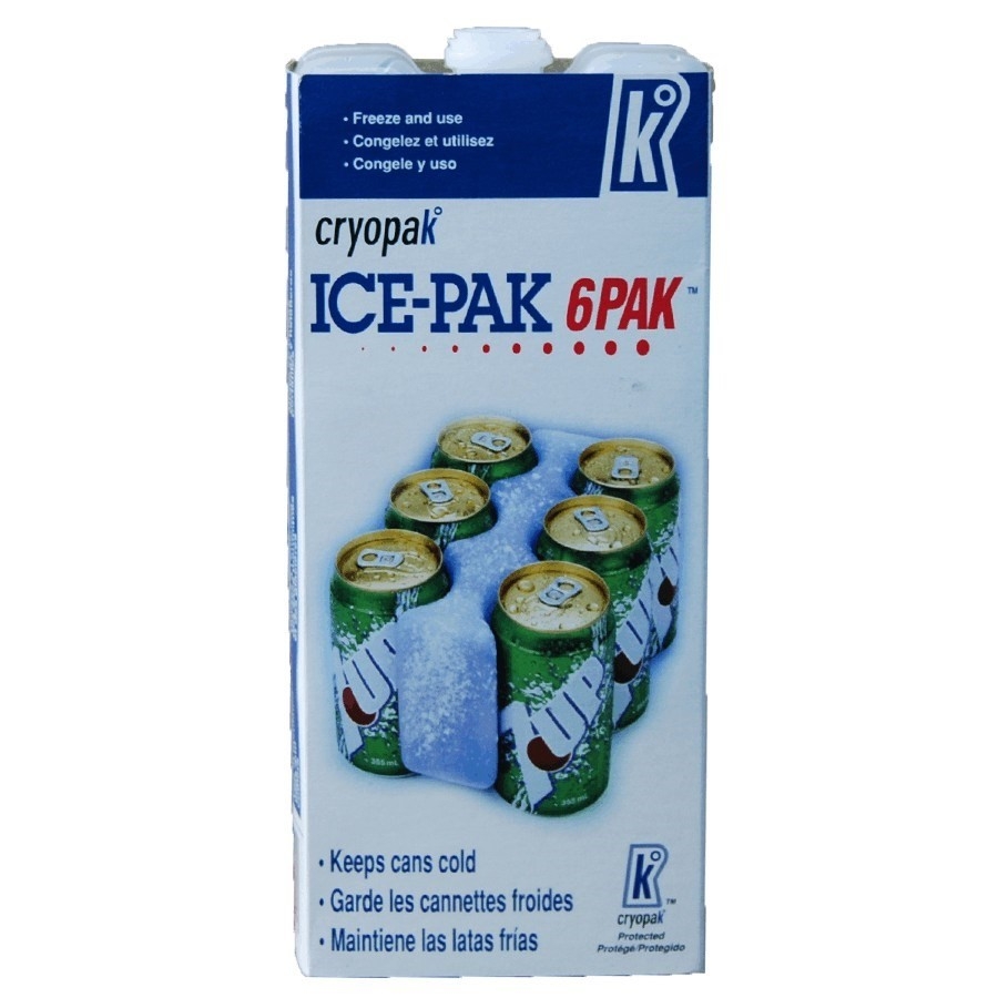 Pains De Glace PEARL - Lot De 6, 200g, Réutilisables, Sans BPA - Pour Glacière Ou Sac Isotherme