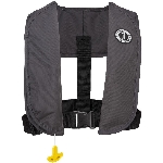 Veste de flottaison VFI avec gonflage manuel pour adulte, gris