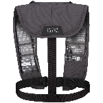 Veste de flottaison VFI avec gonflage manuel pour adulte, gris