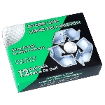 Paquet de 12 balles de golf recyclées