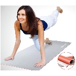 Tapis d'entraînement de yoga de 6 mm x 24 po x 68 po