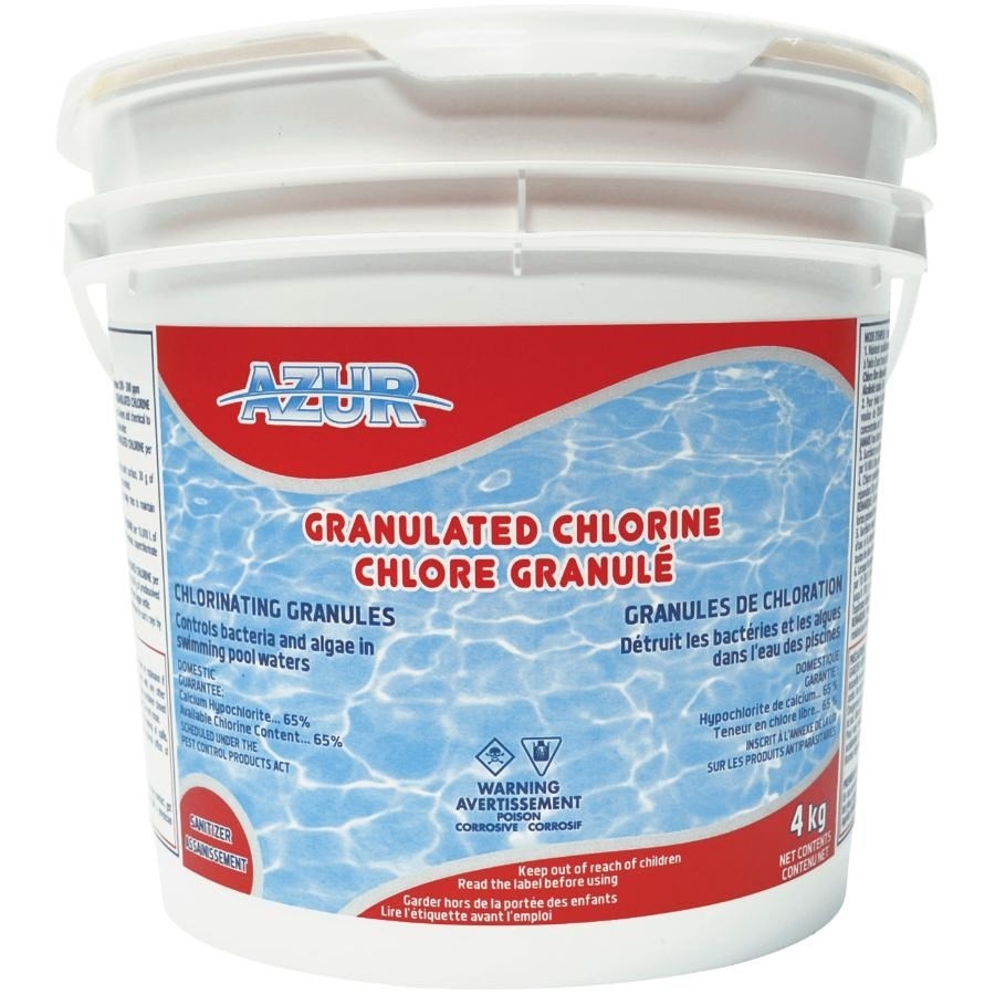 Chlore en granules, 4 kg