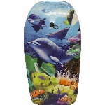 Planche de surf horizontal de 33 po x 19 po x 2 po, motifs vari