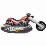 Flotteur gonflable pour 1 personne en forme de motocyclette