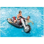 Flotteur gonflable pour 1 personne en forme de motocyclette