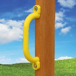 Paquet de 2 poignées de sécurité pour portique de jeu, jaune