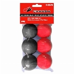 Paquet de 6 balles pour mini-hockey