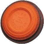 Ensemble de 135 cibles de tir bombées en argile, orange