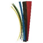 Gaine thermorétractable de 1/8 à 1 po x 12 po, couleurs variées