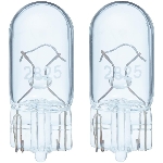 Paquet de 2 mini ampoules de rechange à culot poussoir à longue