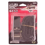 Sangle à cliquet de 1 po x 15 pi, avec crochet, capacité de 1 2