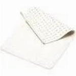 Tapis de baignoire blanc de 16 po x 28 po