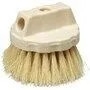 Brosse ronde de 5 po en fibres naturelles pour nettoyage de fen